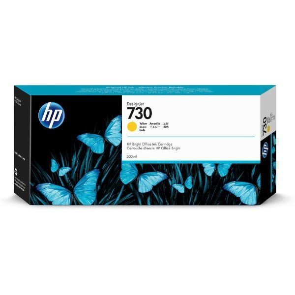 HP P2V70A Patron Yellow 300ml No.730