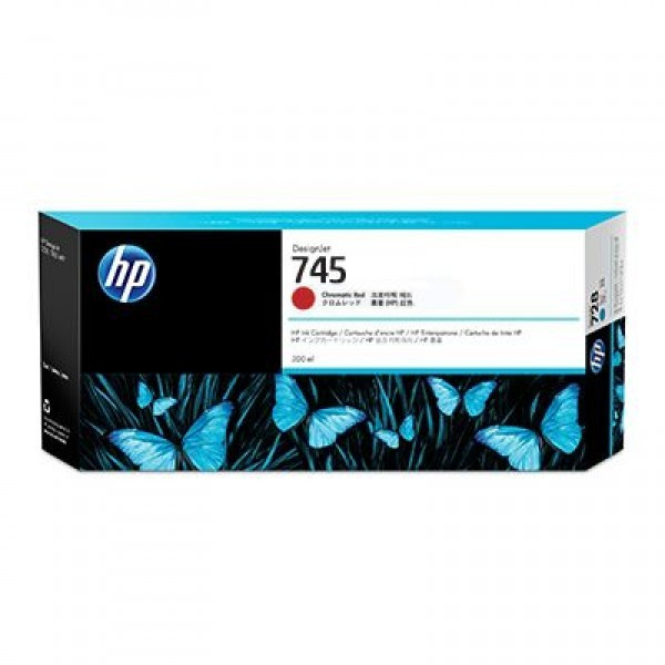 HP F9K06A Patron Chromatic Red 300ml No.745