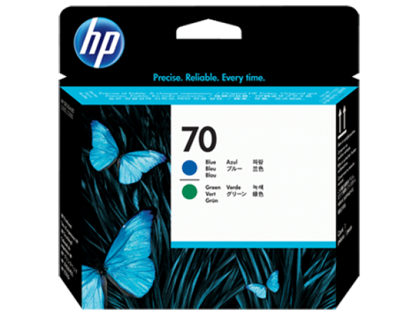 HP C9408A Phead Blue/Green No.70
