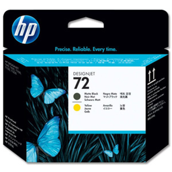 HP C9384A Phead M.Bk&Yell No.72