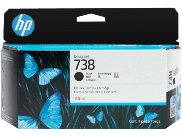 HP 498N4A Patron Black 130ml No.738