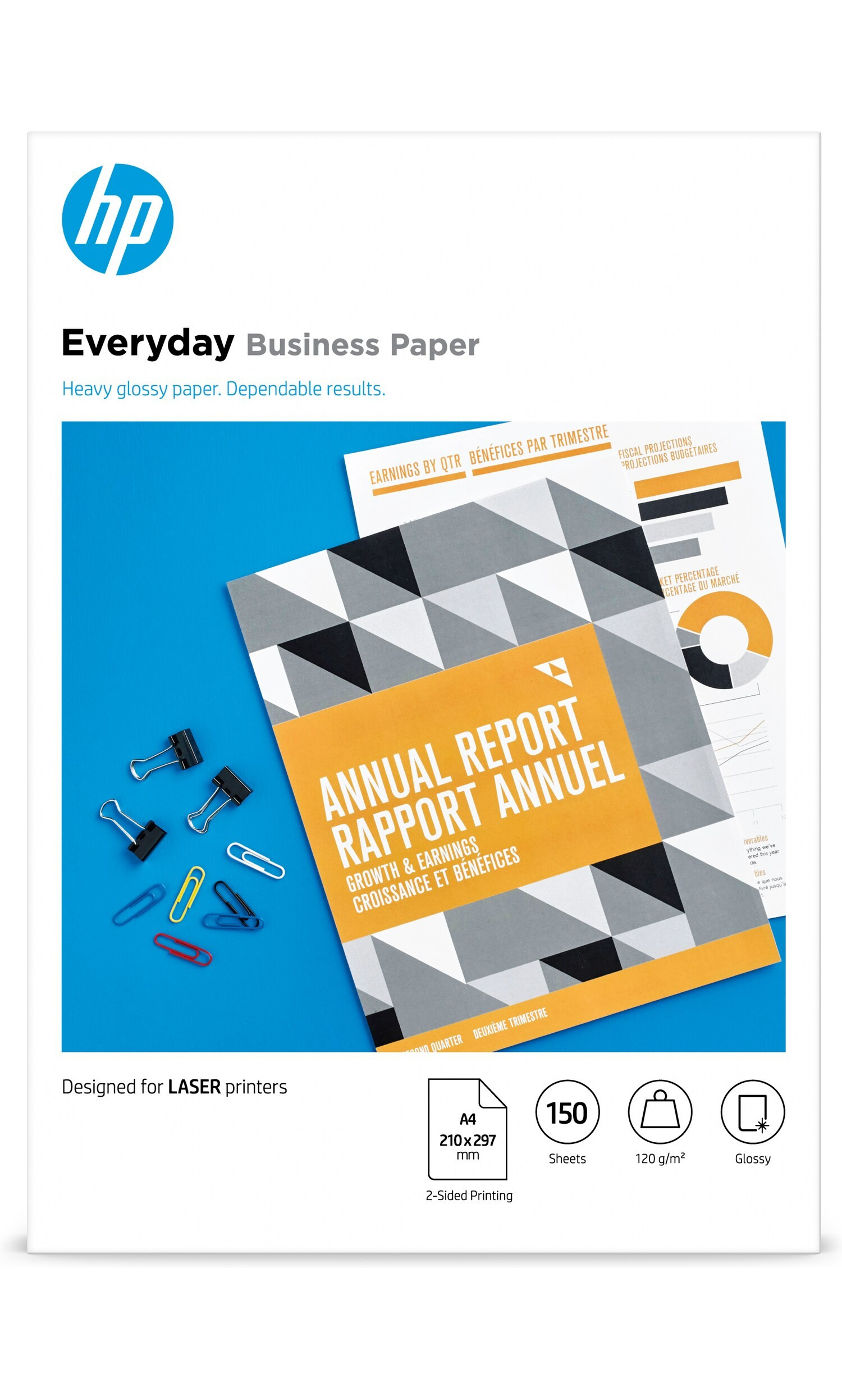 HP Általános fényes papír - 150 lap 120g