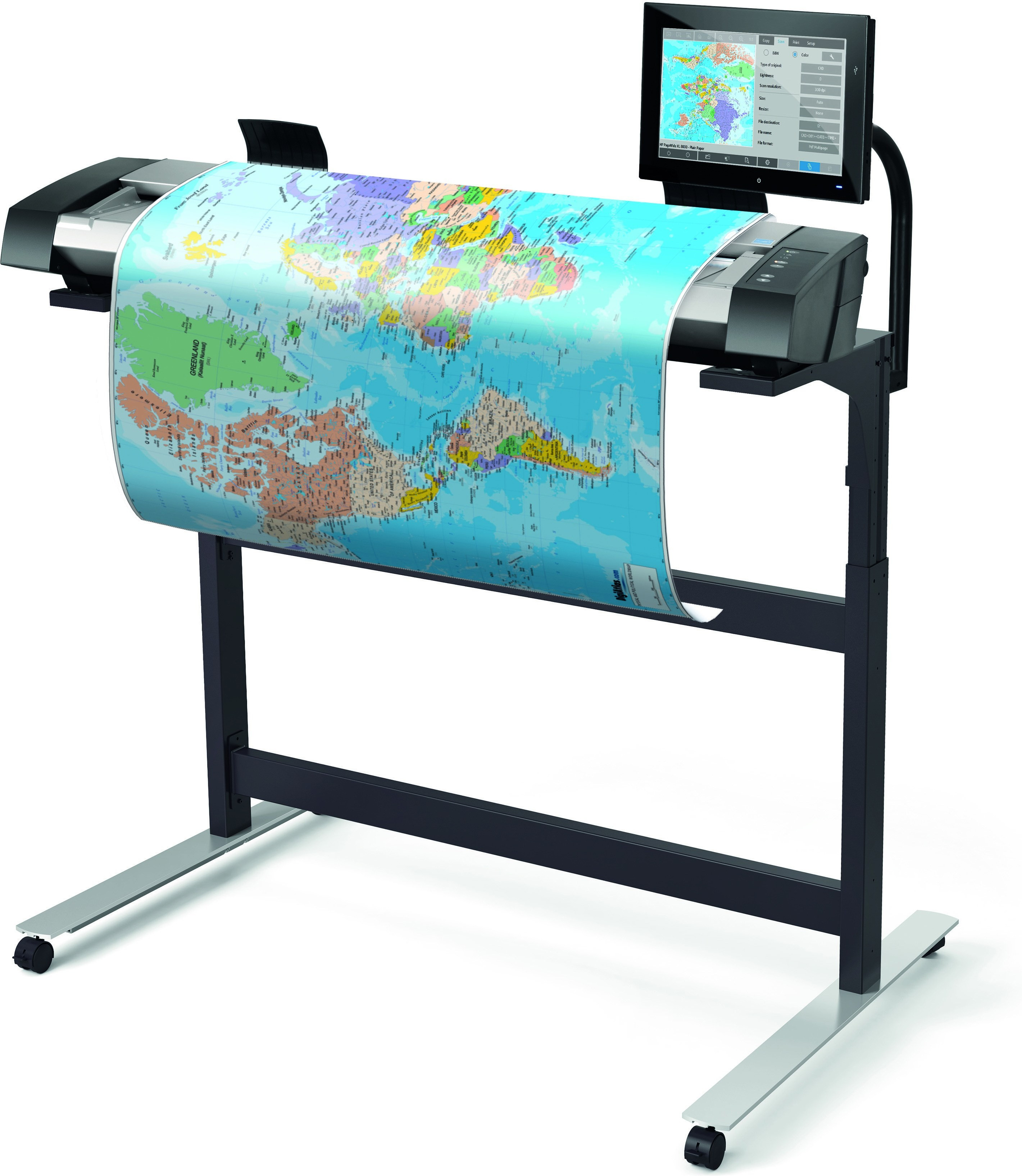HP Designjet HD Pro Szkenner