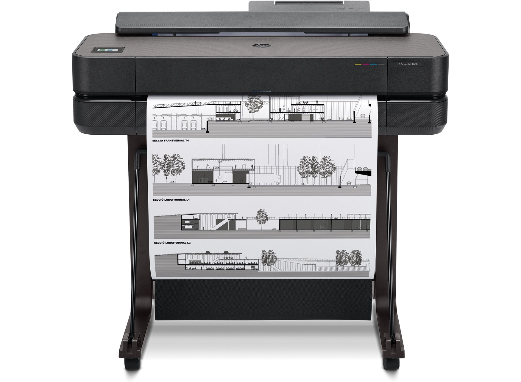 HP DesignJet T650 24" nyomtató ; 5HB08D