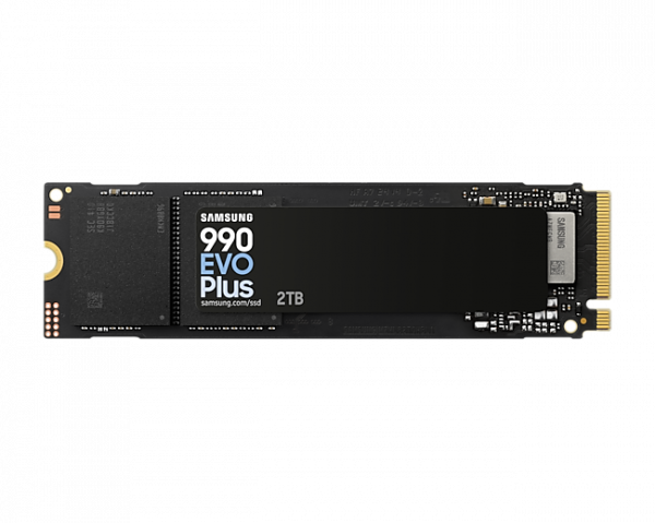 SAMSUNG SSD Belső, 2TB, 990EVO+, NVMe M.2, 1200 TBW