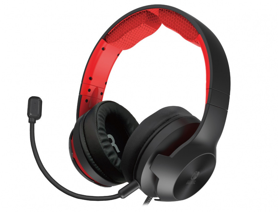 Nintendo SWITCH Gaming Headset (Black & Red)