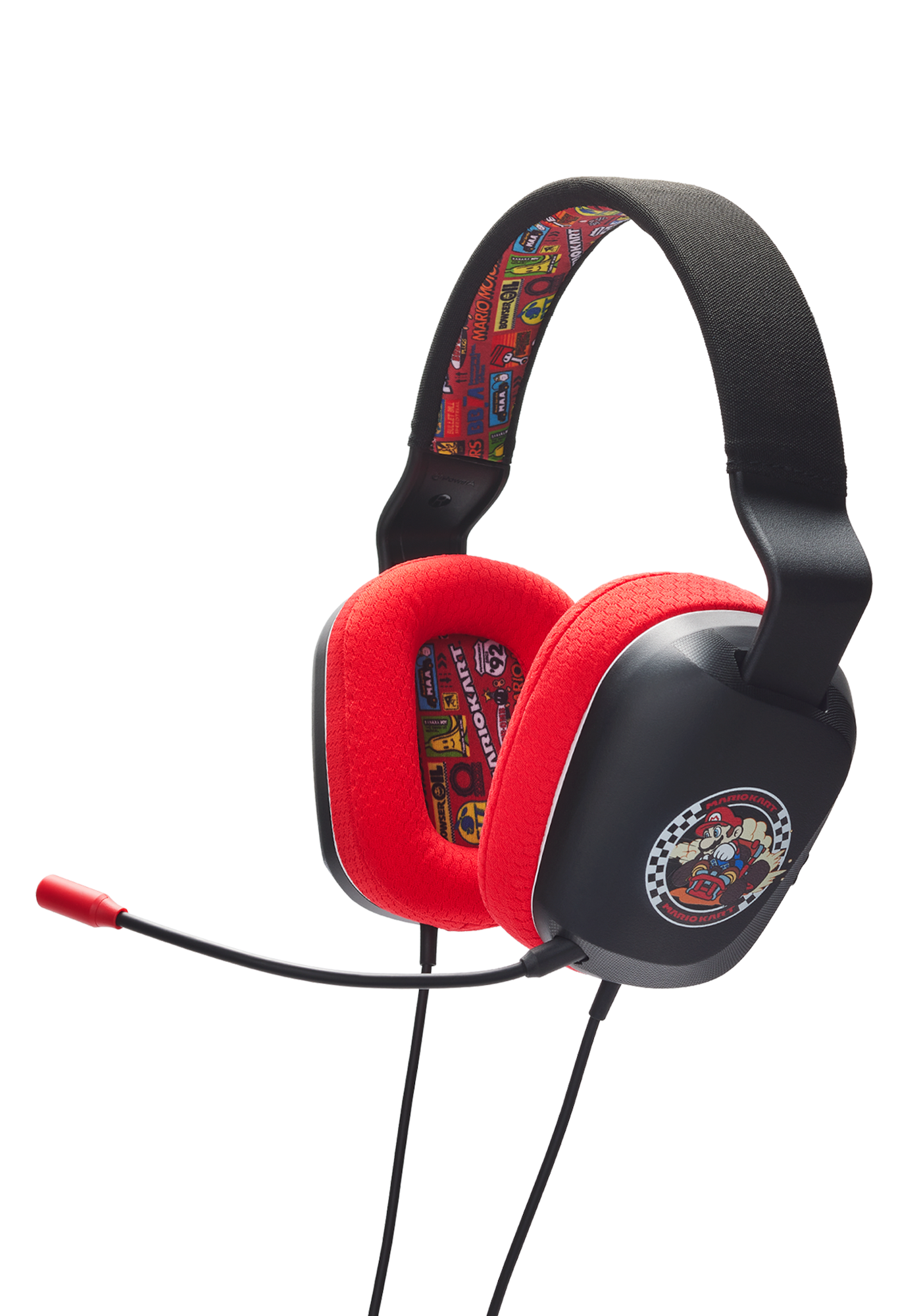 PowerA  Nintendo Switch vezetékes sztereo fejhallgató  -  Mario Kart Rivals