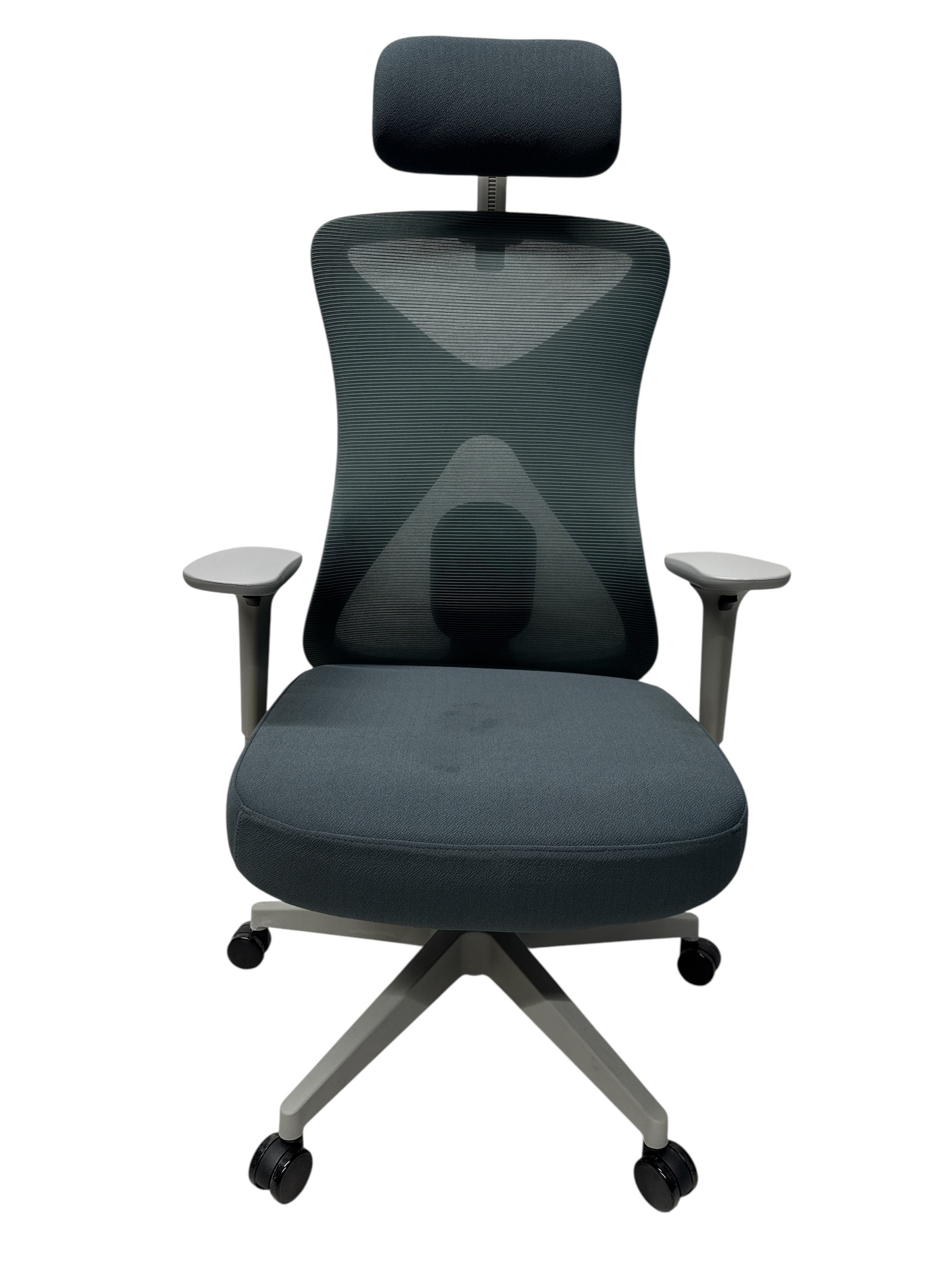 Aarven, Szürke, 3D kartámasz, 2D fejtámasz, Deréktámasz, irodai szék / 2db/