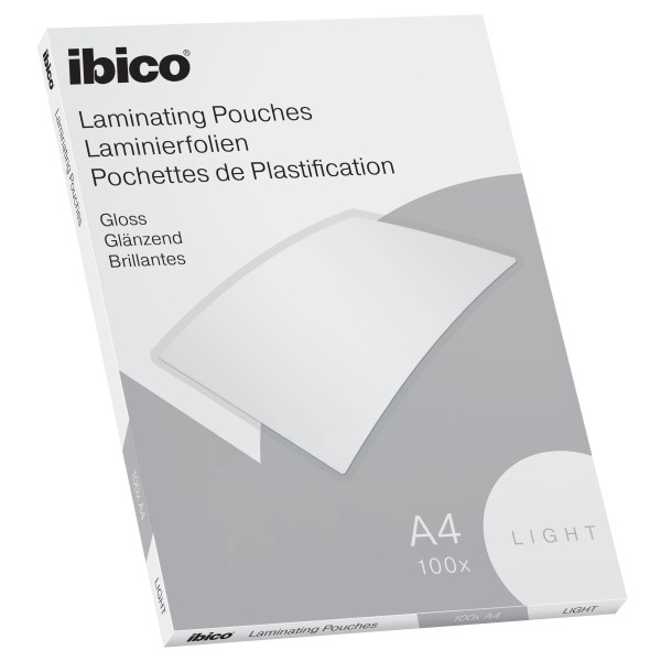 Ibico Basics Light Pouch A4 100pcs 75mic