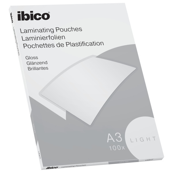Ibico Basics Light Pouch A3 100pcs 75mic