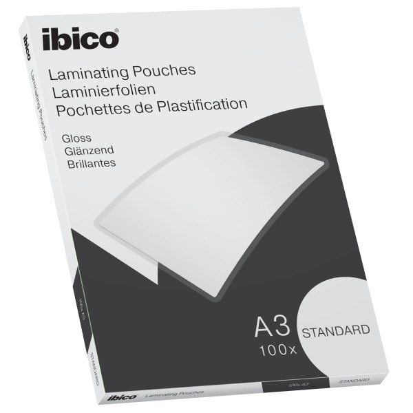 Ibico Basics Standard Pouch A3 100pcs 125mic