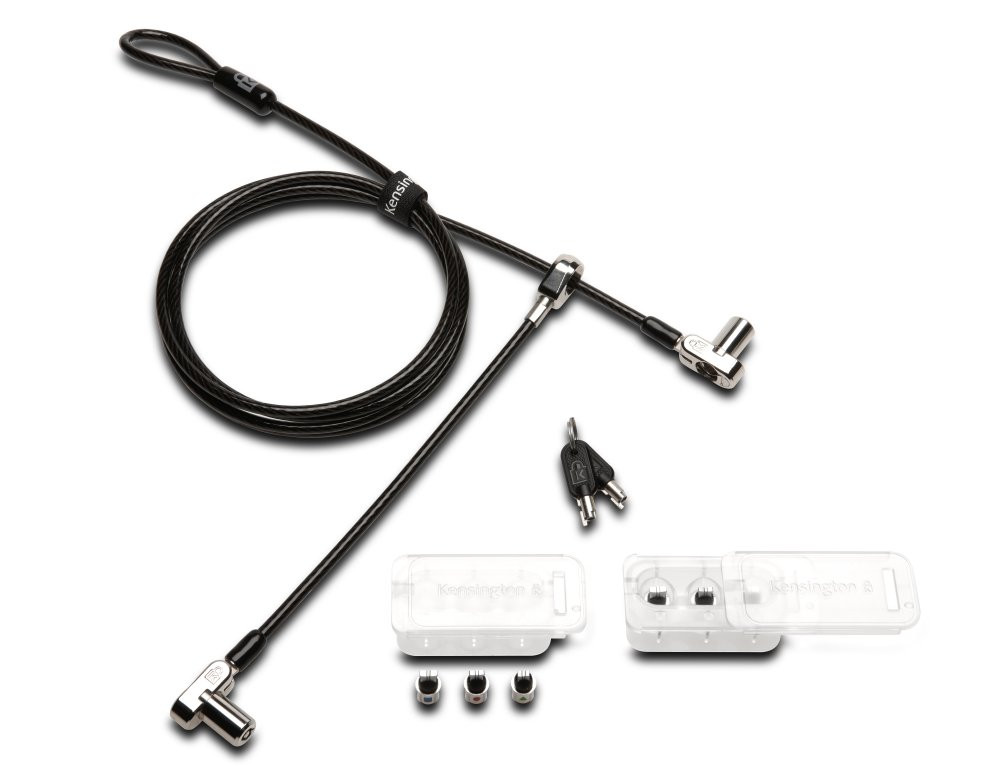 Kensington Univerzális 3 az 1-ben laptopzár (standard, nano, wedge ) 2 eszköznek