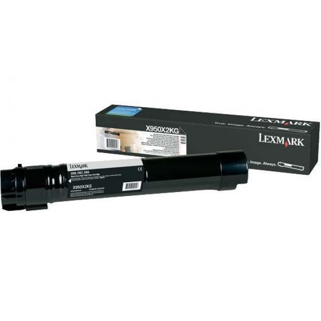 Lexmark X950/952/954 Extra High Toner Black 32k X950X2KG