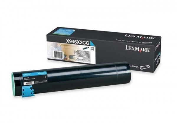 Lexmark X940/945e High Toner Cyan 22k X945X2CG