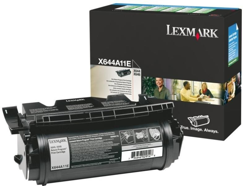 Lexmark X64x Return Toner 10K X644A11E
