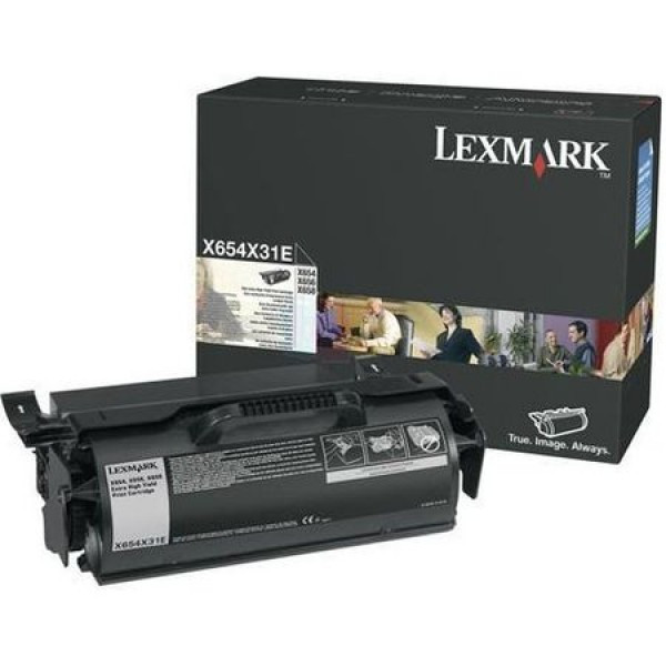 Lexmark X654/656/658 Extra High Corporate Toner 36K X654X31E