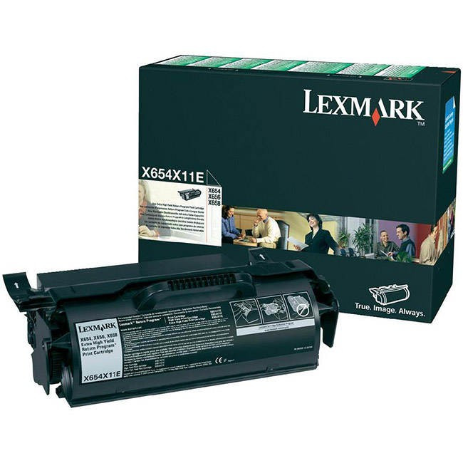 Lexmark X654/656/658 Extra High Return Toner 36K X654X11E