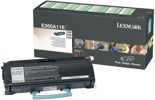 Lexmark E260/360/46x Return Toner 3,5K E260A11E