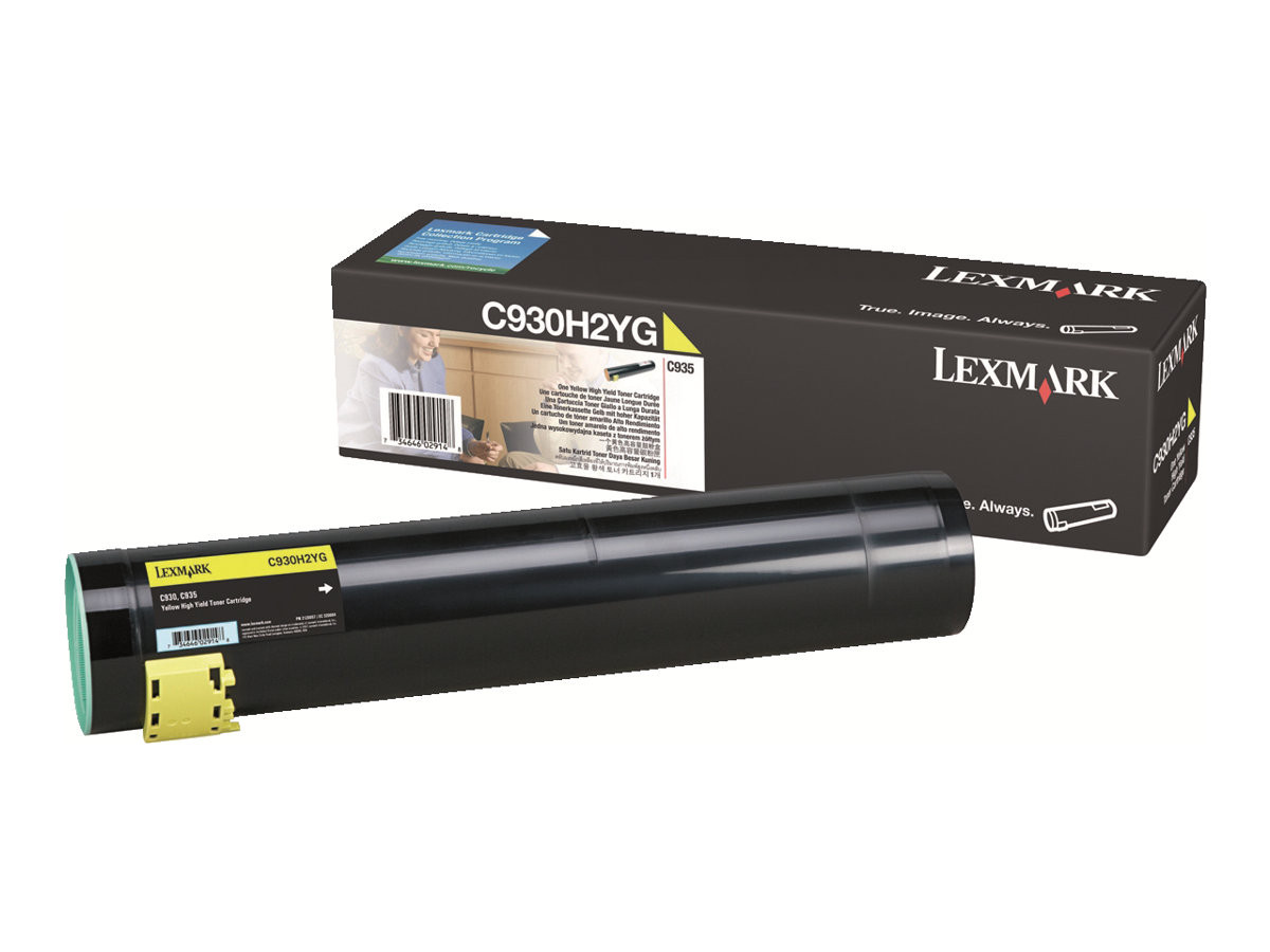 Lexmark C935 High Toner Yellow 24K C930H2YG