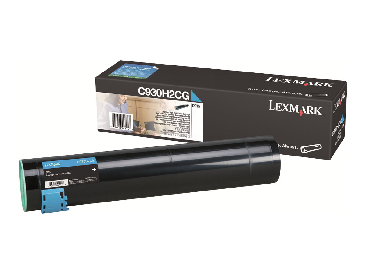 Lexmark C935 High Toner Cyan 24K C930H2CG