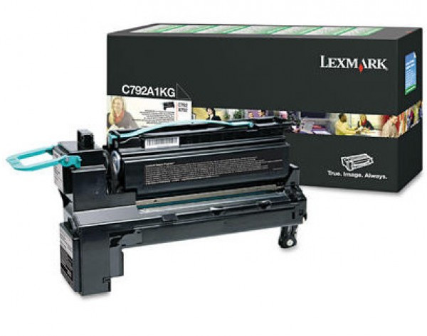 Lexmark C792/X792 Return Toner Black 6K C792A1KG