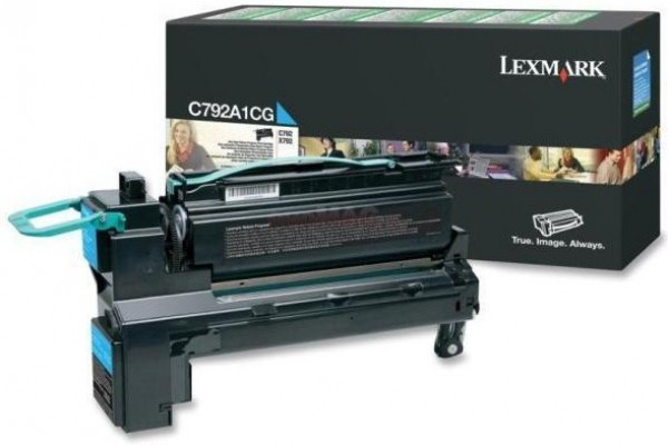 Lexmark C792/X792 Return Toner Cyan 6K C792A1CG