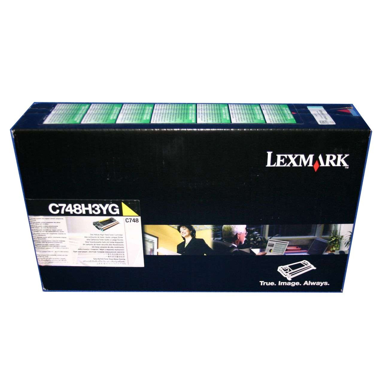 Lexmark C748 High Corporate Toner Yellow 10K C748H3YG