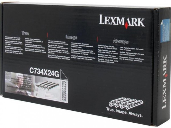 Lexmark C734/746 Drum kit 4db 20k each C734X24G