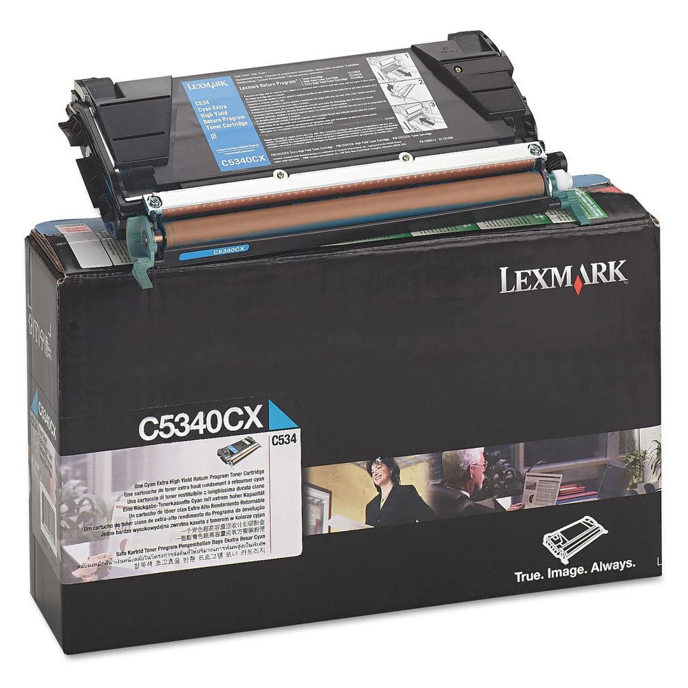 Lexmark C534 Return Toner Cyan 7K C5340CX