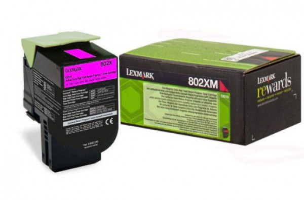 Lexmark CX510 Extra High Return Toner Magenta 4K 80C2XM0