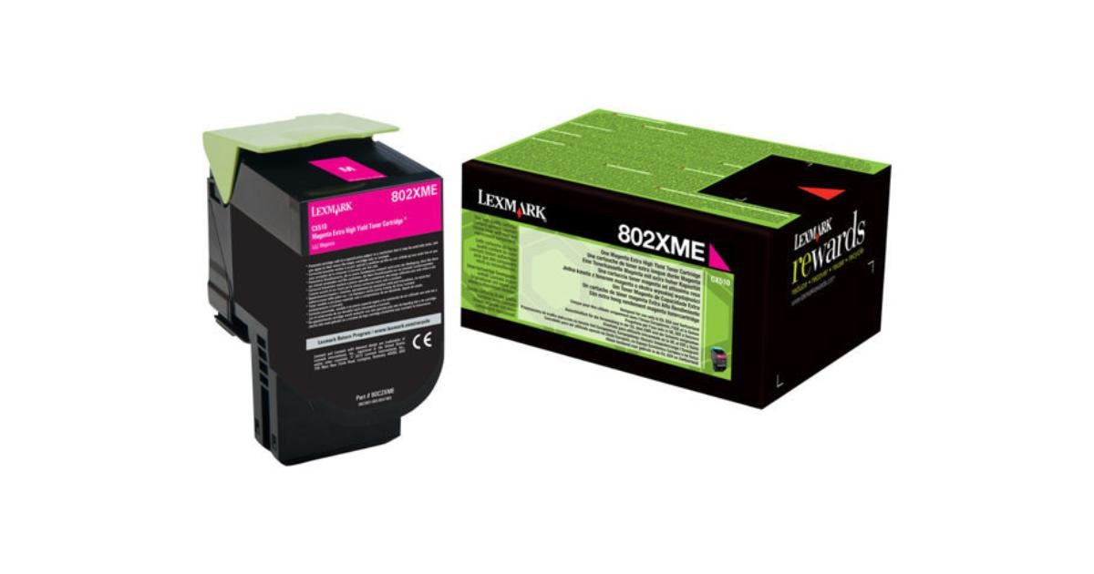 Lexmark CX510 Extra High Corporate Toner Magenta 4K 80C2XME