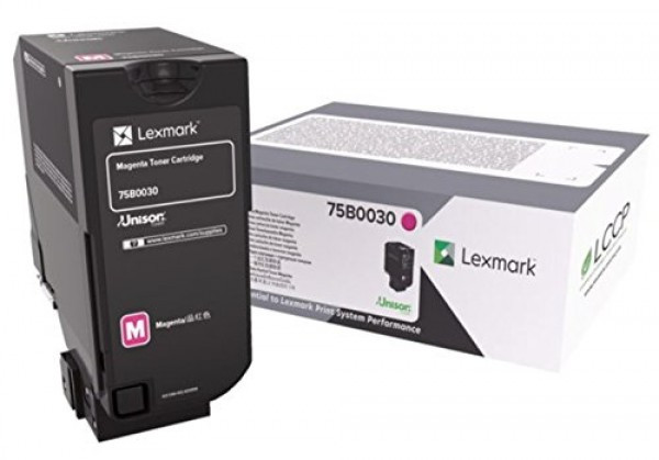 Lexmark CS/CX727/CS728 Toner Magenta 10K 75B0030