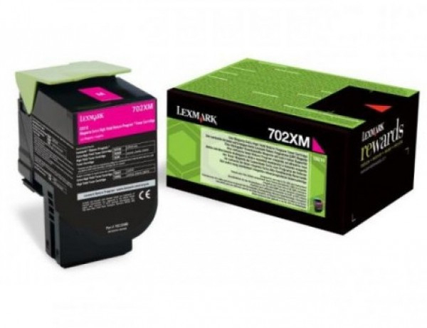 Lexmark CS510 Extra High Return Toner Magenta 4K 70C2XM0