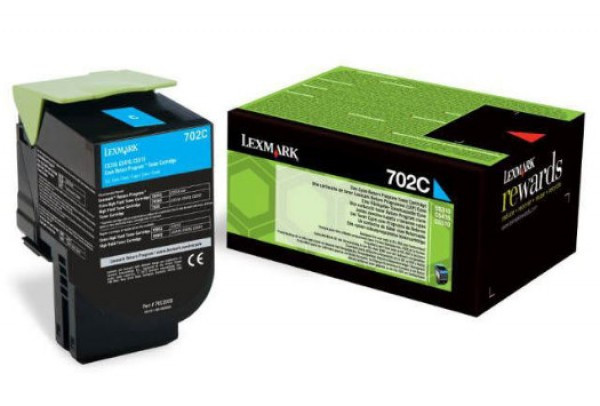 Lexmark CS510 Extra High Return Toner Cyan 4K 70C2XC0