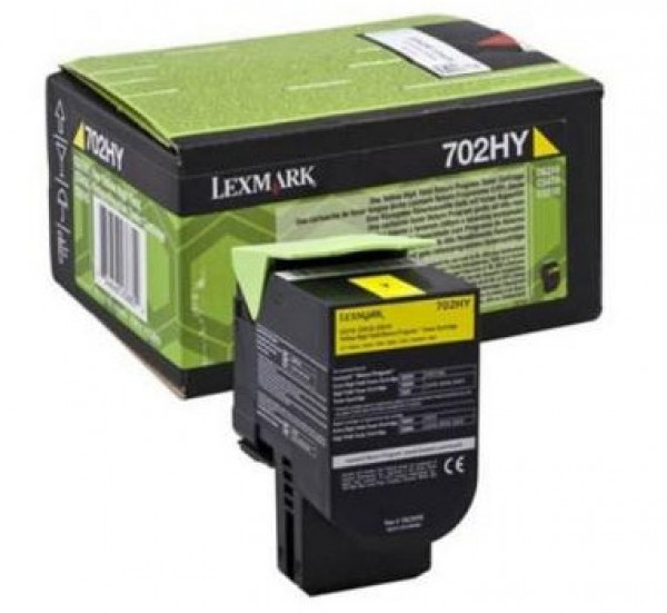 Lexmark CS310/410/510 High Return Toner Yellow 3K 70C2HY0