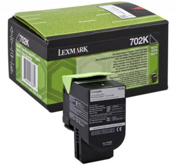 Lexmark CS310/410/510 Return Toner Black 1K 70C20K0