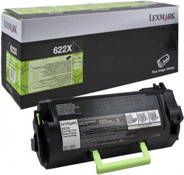 Lexmark MX711/810/811/812 Extra High Return Toner 45K 62D2X00