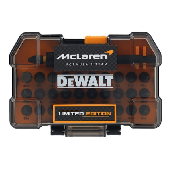 DEWALT Bitkészlet, McLaren, 32db, FLEXTORQ, impact ready