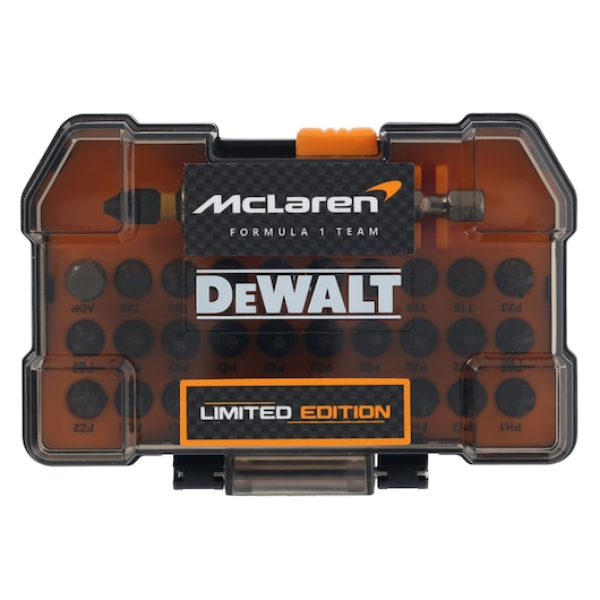 DEWALT Bitkészlet, McLaren, 25mm, 32db, ütvecsavarozóhoz
