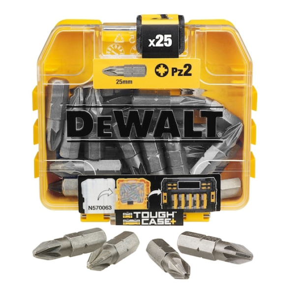 DEWALT Bitkészlet, 25mm, 25db, PZ2, ütvecsavarozóhoz