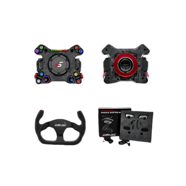 Simagic Neo X-325C (Bőr - 1 karos váltómodullal) kormánykerék