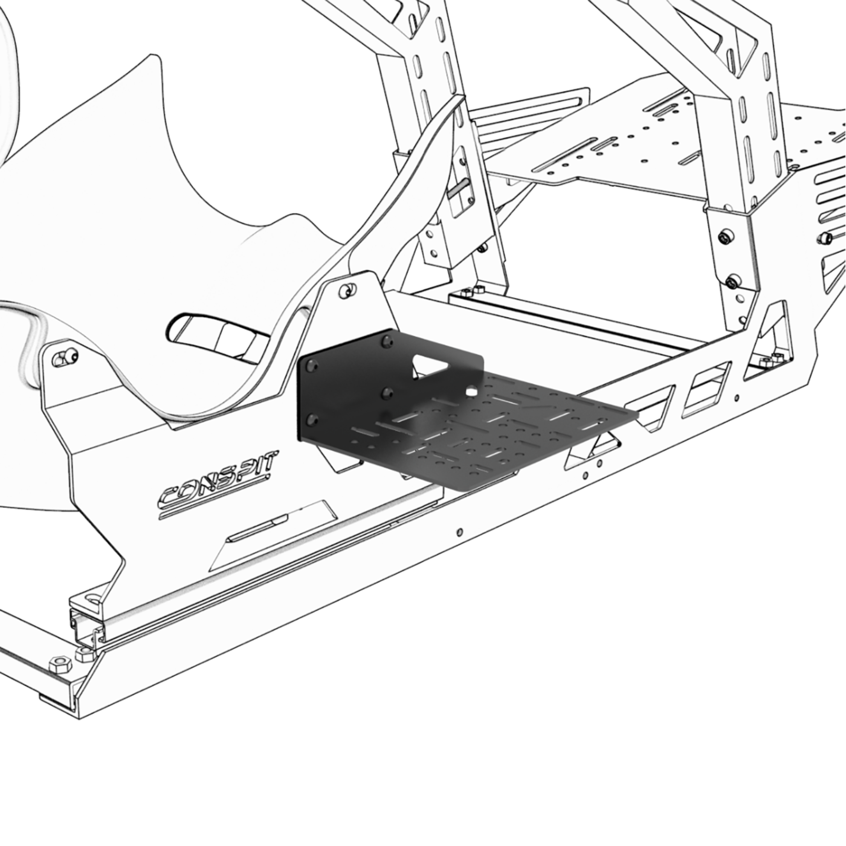 Conspit FP-Lite váltó / kézifék tartókonzol