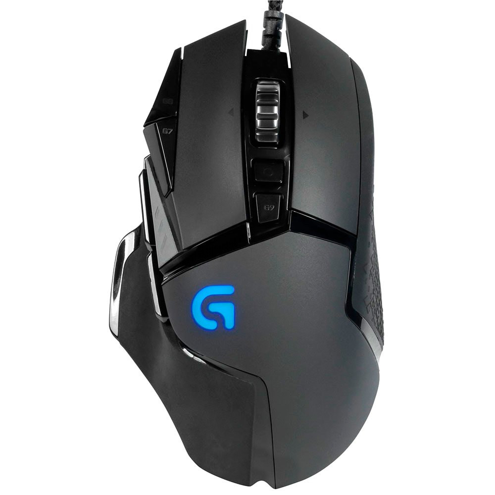 Logitech G502 Hero vezetékes, fekete, gamer egér