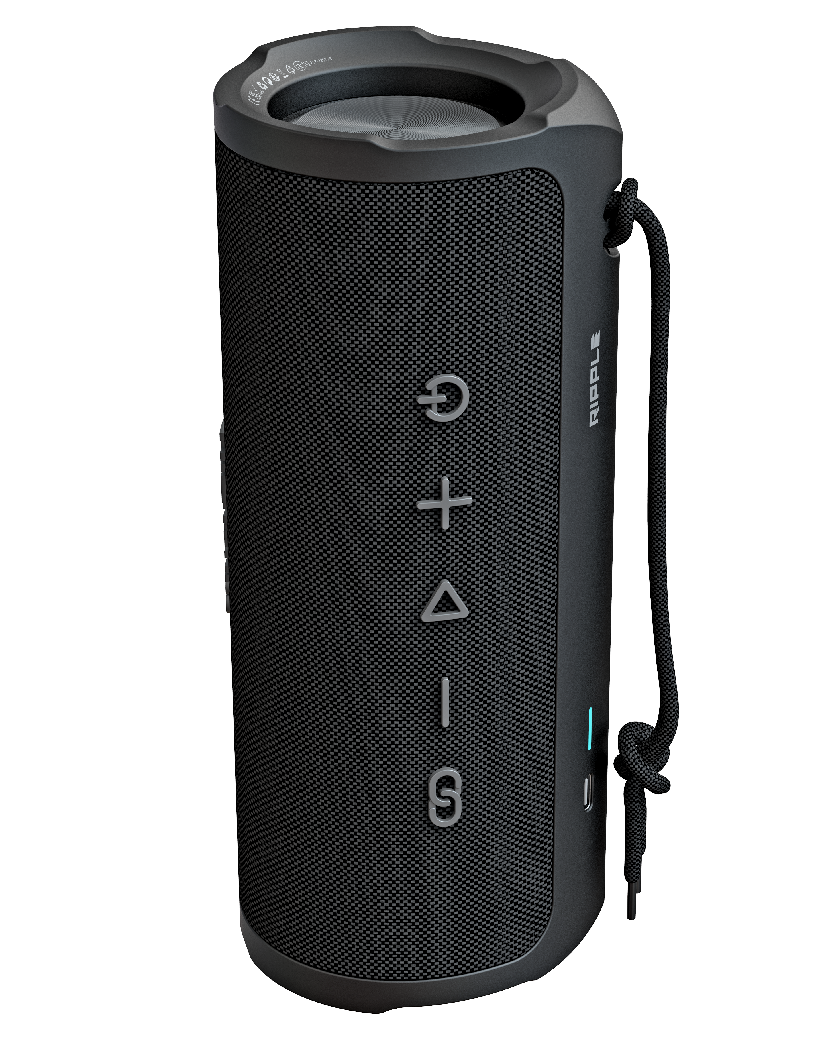 HiFuture RIPPLE (20W+10W,hordozható, IPX7), Black, hangszóró