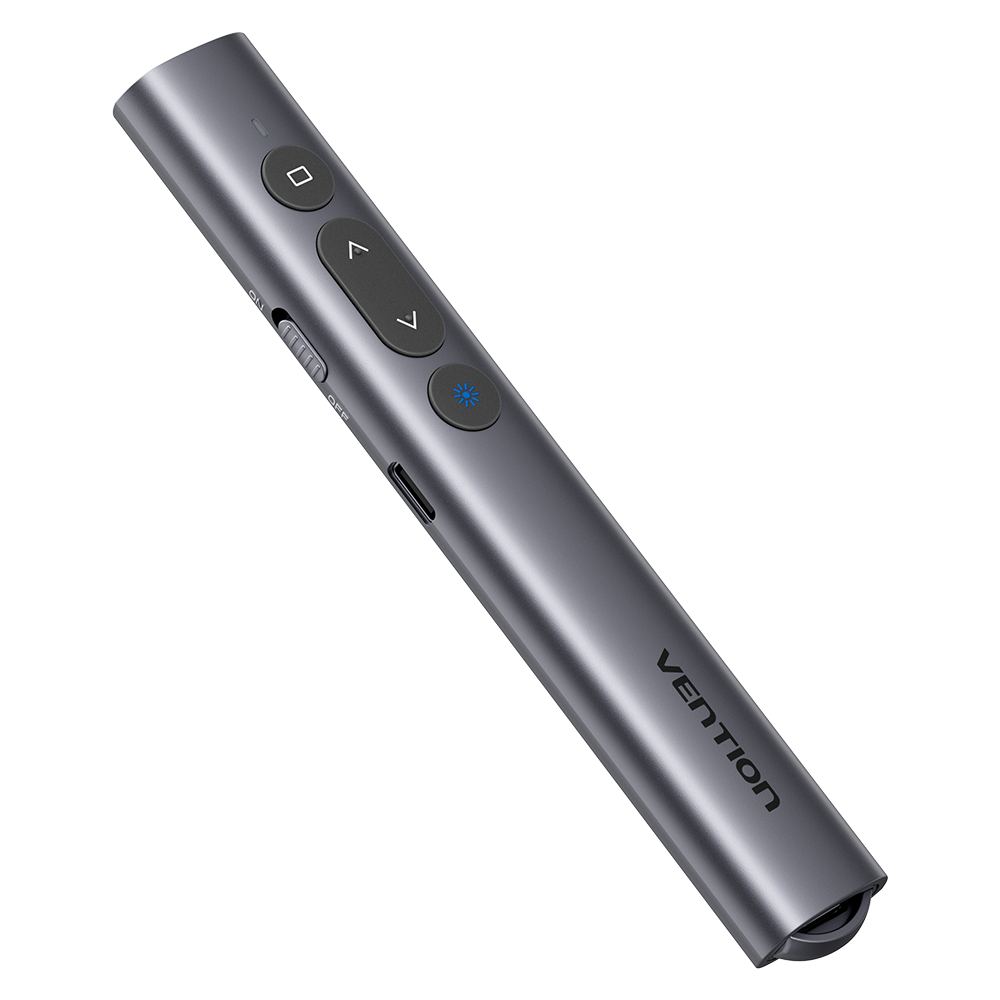 Vention akkumulátoros,újratölthető, lézer pointer & prezenter