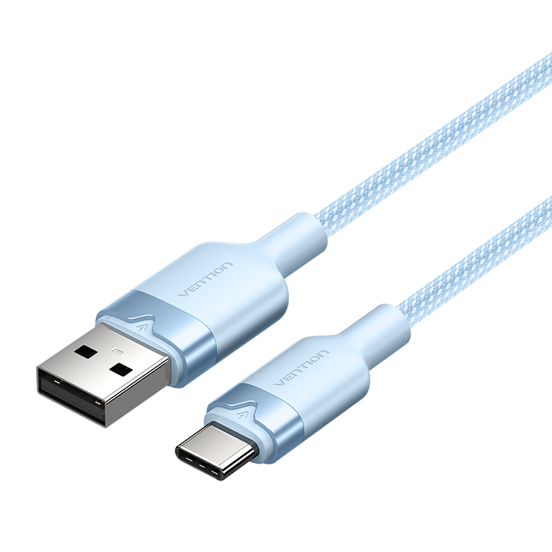 Vention USB-A 2.0/M -> USB-C/M, 2m,(blue,3A), kábel