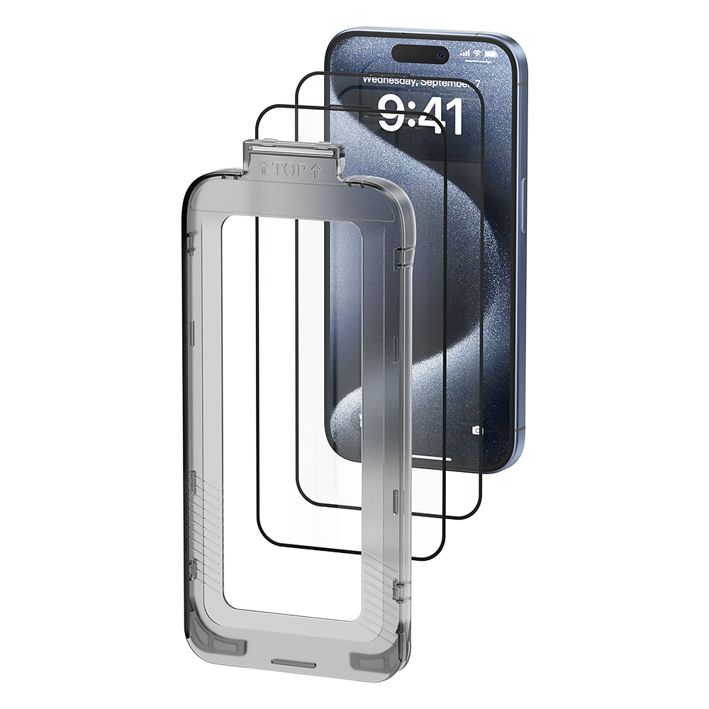 Vention iPhone 14 Pro Max, (HD edzett üveg, pormentesítővel), telefon kijelző védő üveg