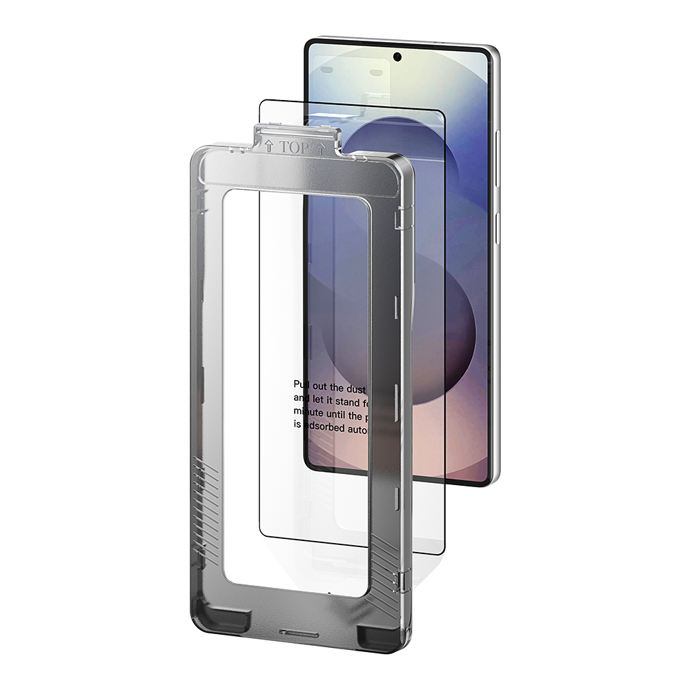 Vention Samsung Galaxy s25+, (HD edzett üveg, pormentesítővel), telefon kijelző védő üveg