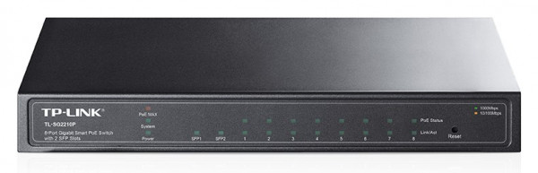 TP-LINK SWITCH TL-SG2210P JetStream 8Port Gigabit PoE+