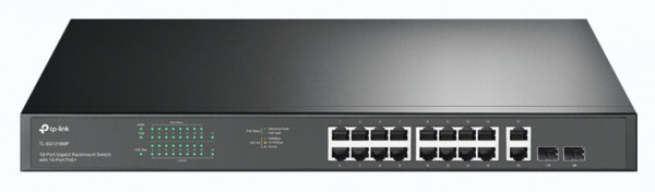 TP-LINK SWITCH TL-SG1218MP 18-Port Gigabit Rackmount